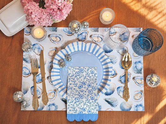 Coastal Blue + White